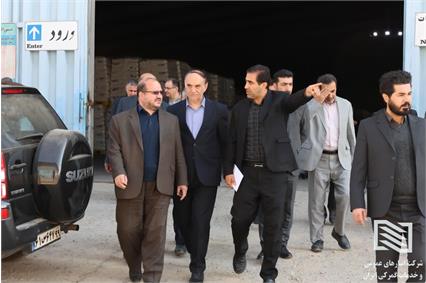 بازدید رییس منطقه ۵ بازرسی کشور و بازرس کل آذربایجان شرقی از انبارهای منطقه ویژه اقتصادی سهلان 8