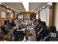 آیین معارفه فرمانده جدید بسیج پایگاه بسیج بقیه الله (عج) شرکت انبارهای عمومی و خدمات گمرکی ایران 3