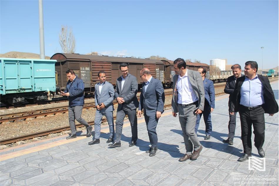 بازدید عضو هیات مدیره و معاون عملیات و امور گمرکی شرکت انبارهای عمومی و خدمات گمرکی ایران از شرکت انبارهای عمومی سهلان و شعب