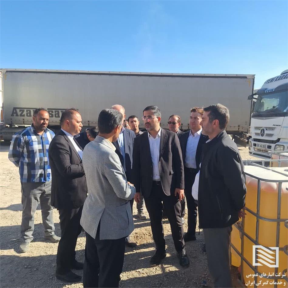 بازدید دادستان ماکو از شرکت انبارهای عمومی و خدمات گمرکی بازرگان؛ تاکید بر نقش راهبردی منطقه در تجارت خارجی