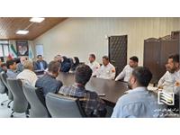 تجلیل از آتش‌نشانان شرکت انبارهای عمومی آستارا به مناسبت روز آتش‌نشانی و ایمنی 1
