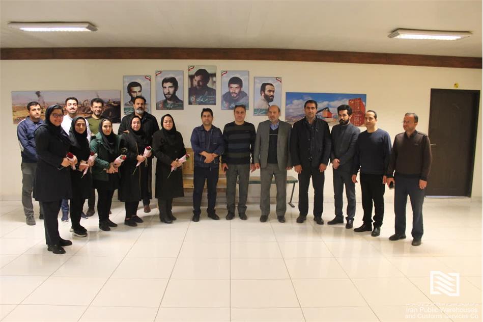 مراسم تجلیل از بانوان همکار در شرکت سهلان