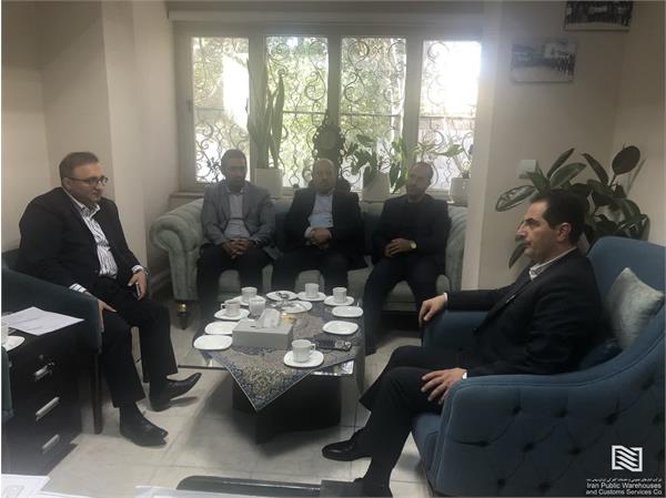 دیدار سرپرست شرکت انبارهای عمومی و خدمات گمرکی منطقه ویژه اقتصادی سهلان با رئیس خانه صنعت استان آذربایجان شرقی