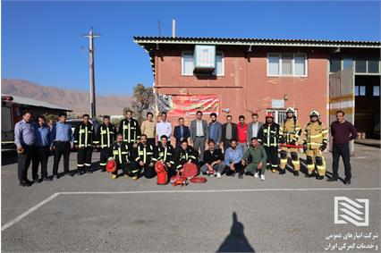 برگزاری مانور آتش‌نشانی در منطقه ویژه اقتصادی سهلان 14