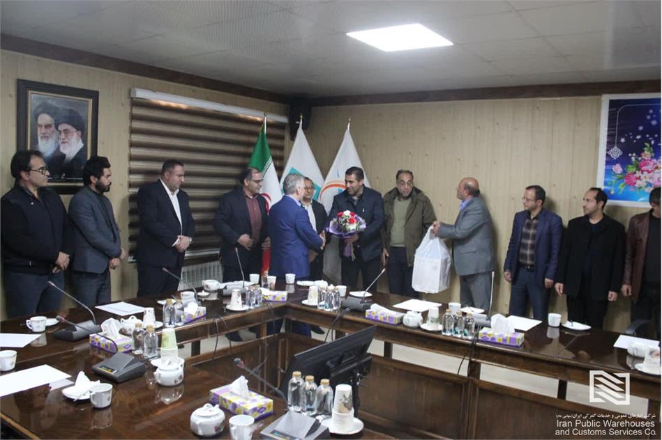 برگزاری مراسم معارفه رئیس جدید بانک ملی منطقه ویژه اقتصادی سهلان