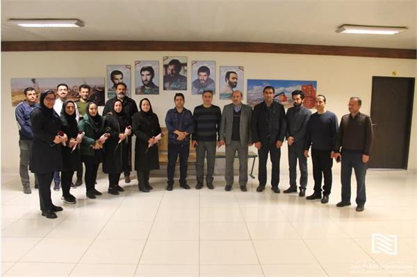 مراسم تجلیل از بانوان همکار در شرکت سهلان