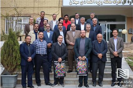 مراسم تجلیل از صادرکنندگان نمونه در منطقه ویژه اقتصادی سهلان به مناسبت روز ملی صادرات 8