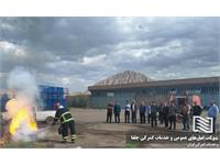 رزمایش سراسری ارتقای توان عملیاتی، تجلی آمادگی و تداوم هوشیاری آتش نشانان شرکت انبارهای عمومی و خدمات گمرکی ایران 30
